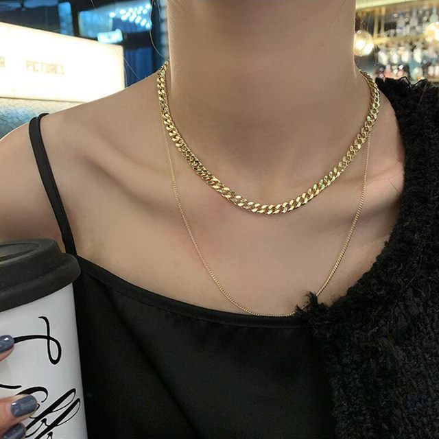 Vintage Exquisite Gorgeous Clavicle Chain Necklace for Female